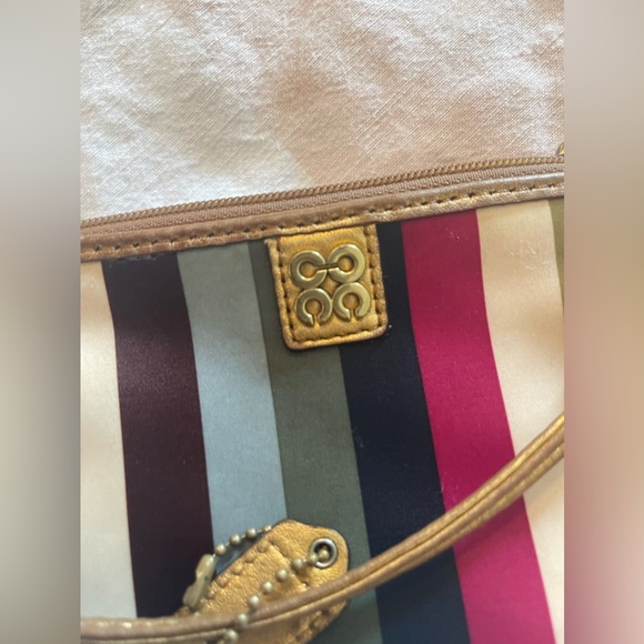 Coach | Julia Legacy Stripe Multicolor wristlet - Picture 5 of 11